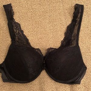 Sexy Black Push-up Bra